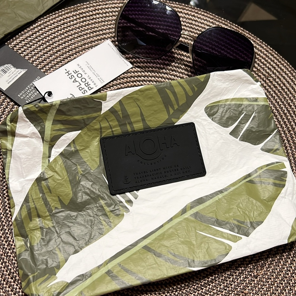 Travel Pouch by ALOHA COLLECTION. New